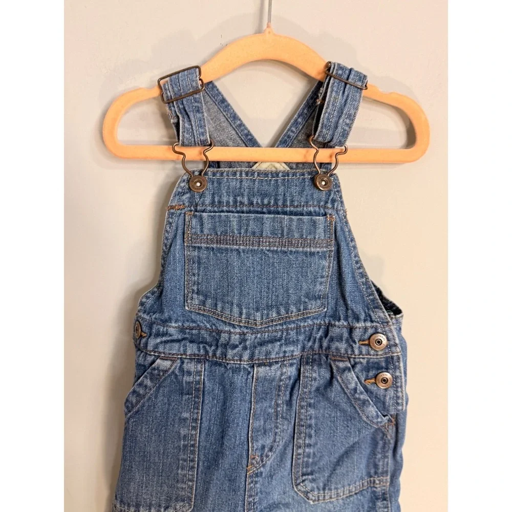 Genuine Kids from OshKosh Denim Overalls Blue Size 18 Months‎